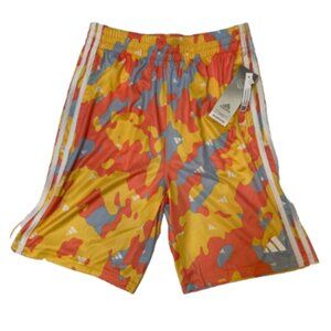 adidas AeroReady Gym Shorts Youth Boys Gold Camouflage